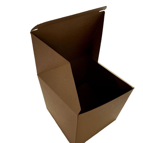 Natural Wonders Brown Kraft Cardboard Box 6x6x6 Eco Friendly Recyclable u - Picture 6 of 6